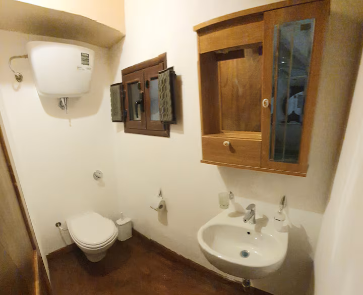 toilet upstairs